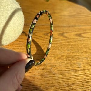 Vintage Floral Enamel cloisonné Bracelet